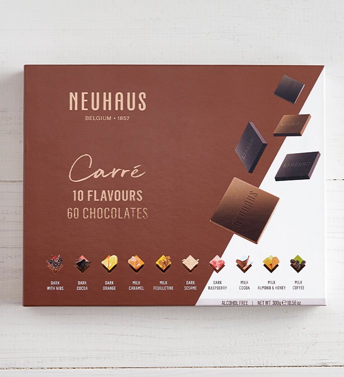 Neuhaus 10 Flavor Belgian Chocolate Squares Gift